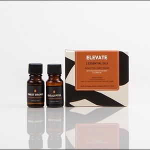 NIB Elevate Essential Oil Gift Set | 2 Pack Eucalyptus & Sweet Orange